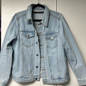 Light Wash Peloton Jean Jacket